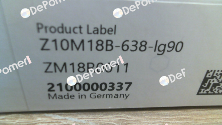Modell Z10M18B-638-lg90 / ZM18R0011 Z-LASER