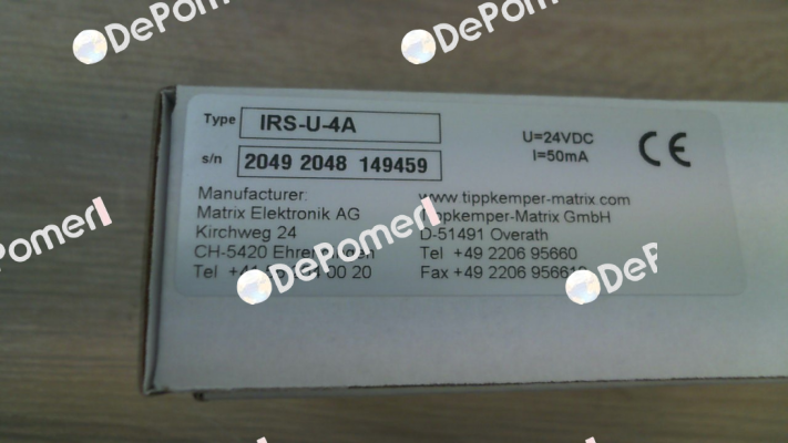 IRS-U-4A / A16010204 Tippkemper