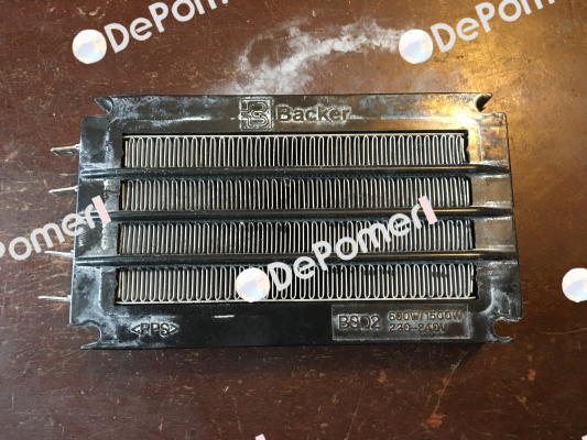 BS02 600w/1500w, 220-240v- OEM product  Backer