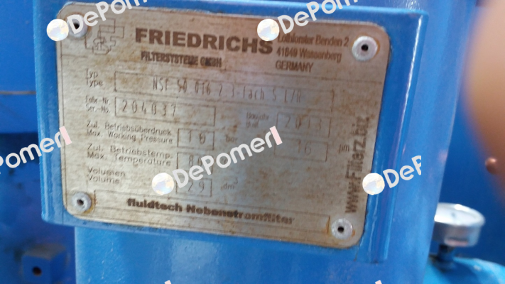 FE NSF-50.016  Fluidtech
