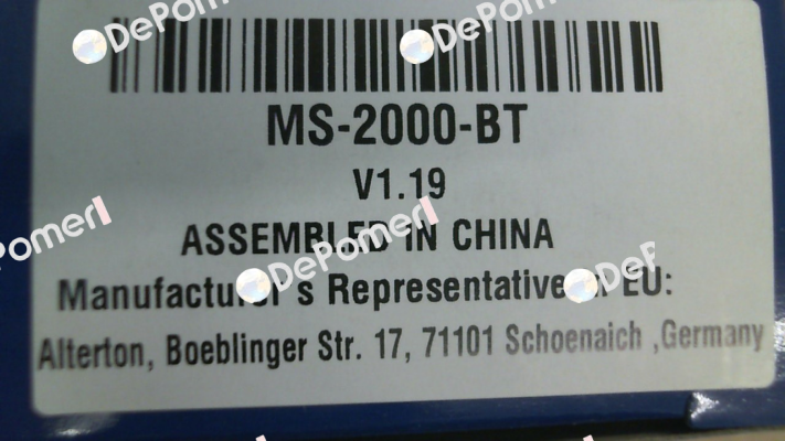 MS-2000-BT Alerton