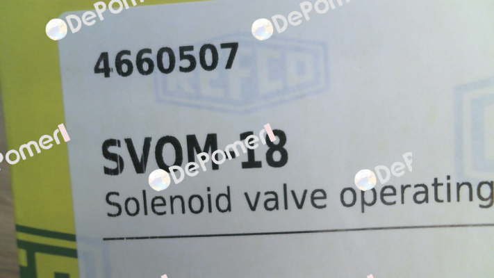 4660507 / SVOM-18 Refco