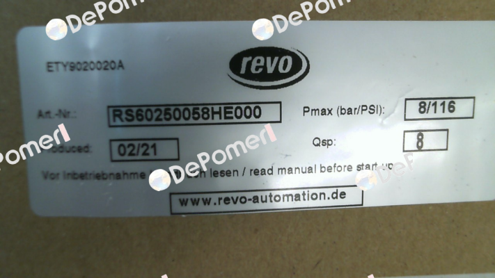 RS60250058HE000 Revo