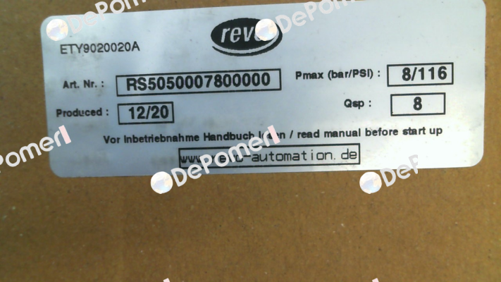 RS5050007800000 Revo