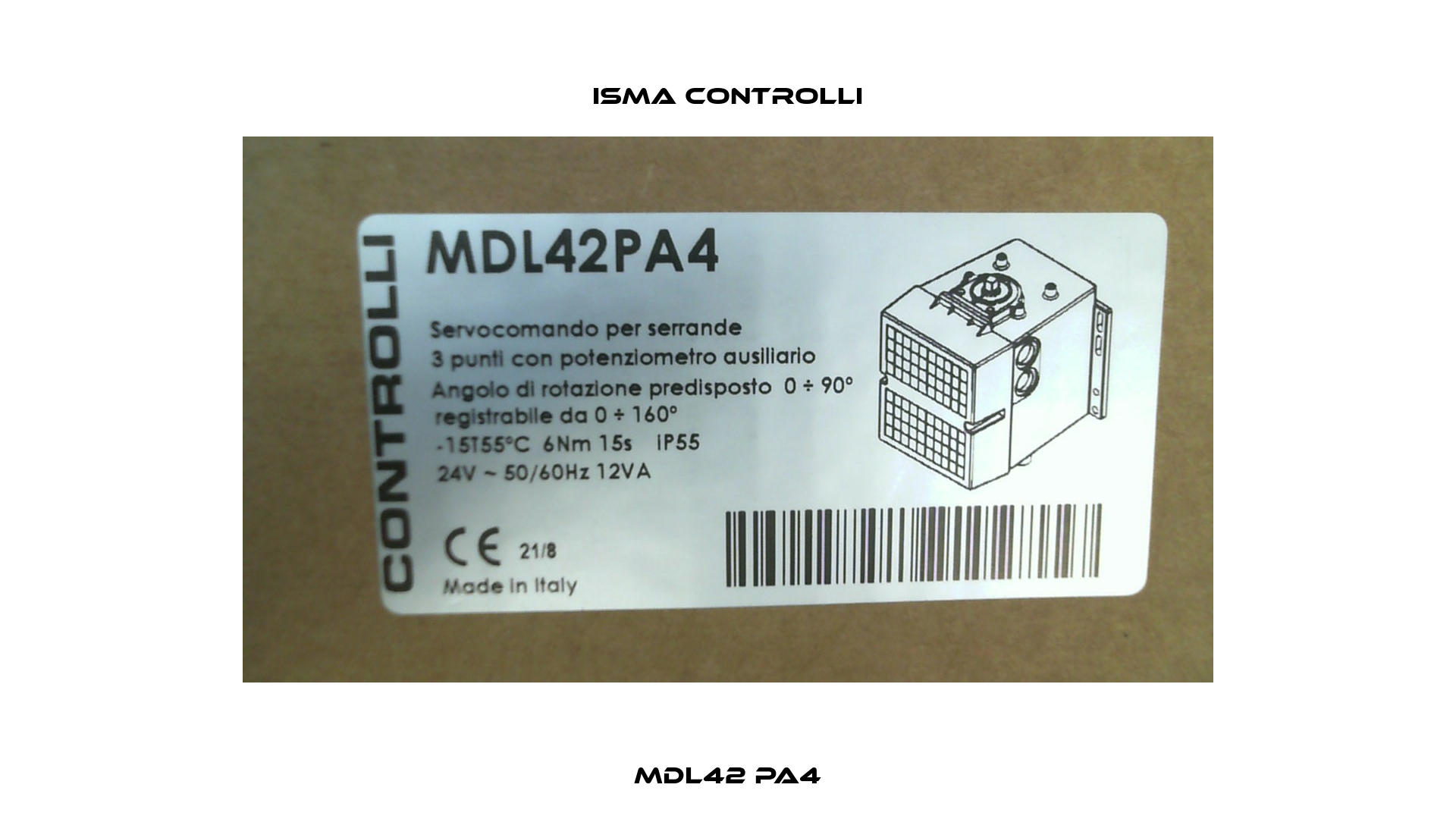 MDL42 PA4 iSMA CONTROLLI