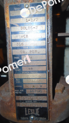 Body for Code: 3B2A2GL   Leslie Controls