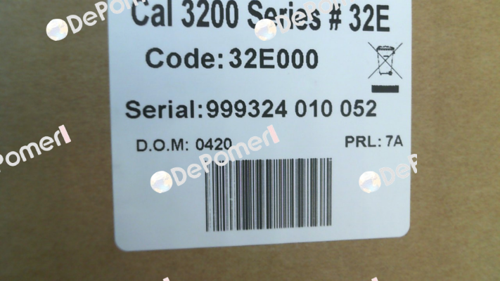 32E000 Cal Controls