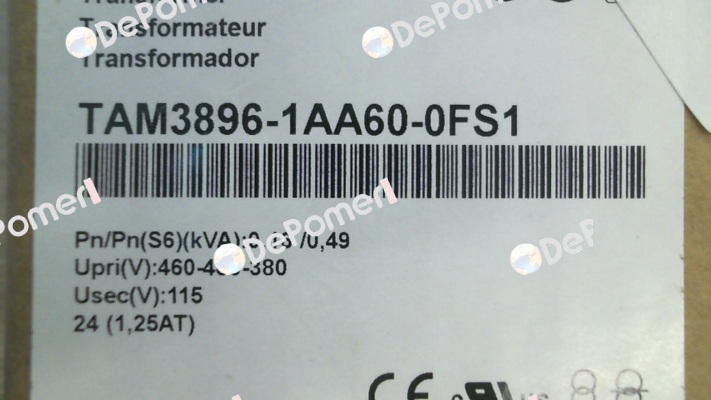 TAM38961AA600FS1 / TAM3896-1AA60-0FS1 Mdexx