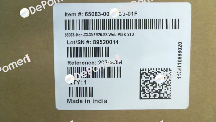 Typ: 65083-1t-C3-3124M Sensortronics