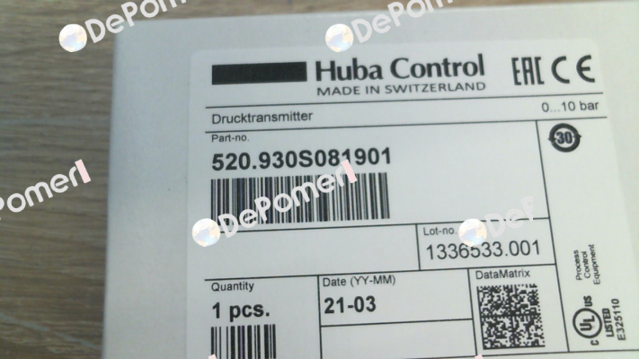 520.930S081901 Huba Control