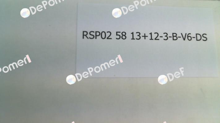 RSP02- 58 13+12-3-B-V6-DS (02.12.25231150) Resatron