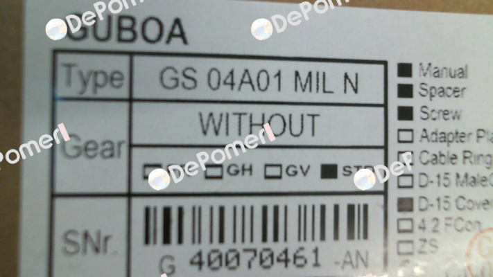 GS 04A01-MIL-N Guboa