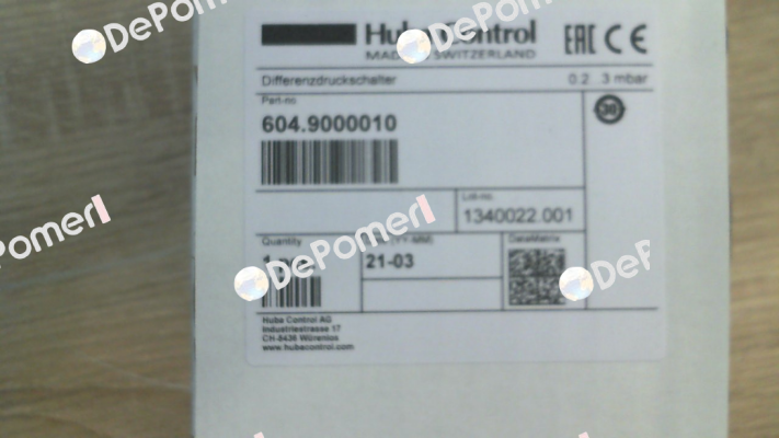 604.9000010 Huba Control