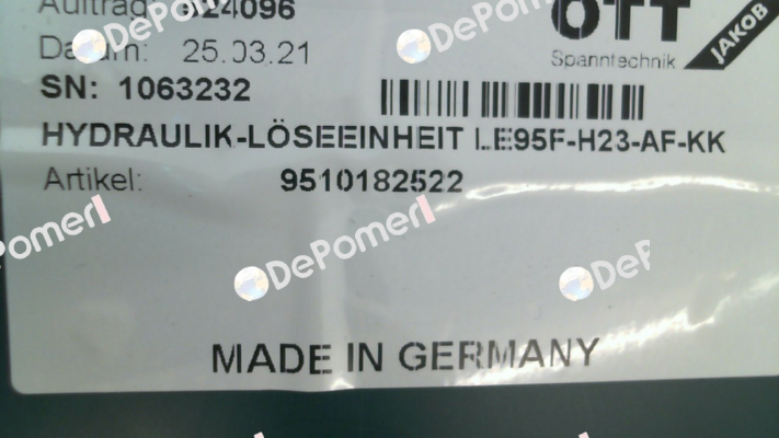 9510182522 OTT-JAKOB