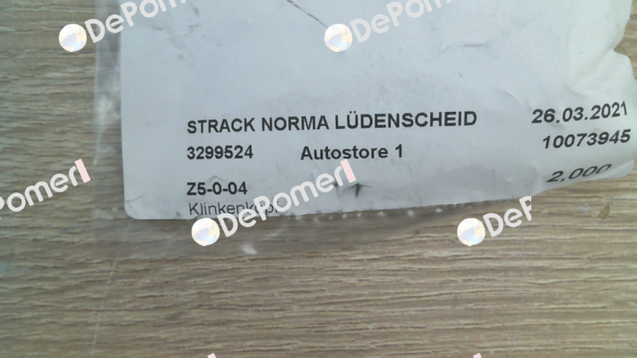 p/n: 69999; Type: Z5-0-04 Strack