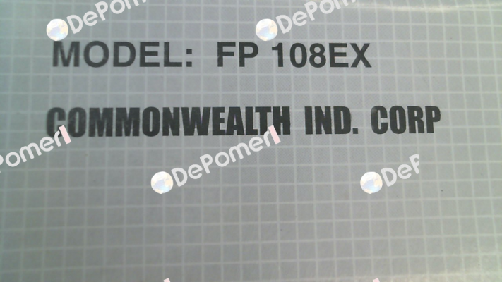 FP108EX/230VS1WB Commonwealth