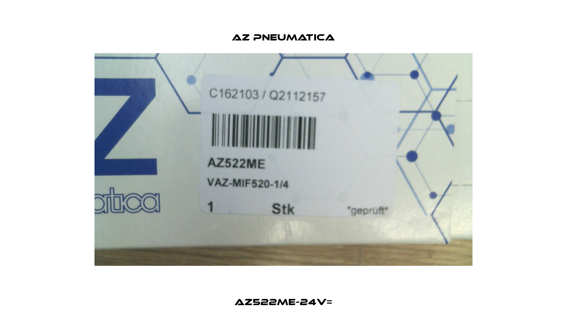 AZ522ME-24V= AZ Pneumatica