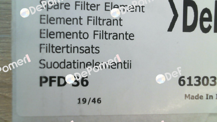 P/N:6130300; Type:PFD 36 Deltech