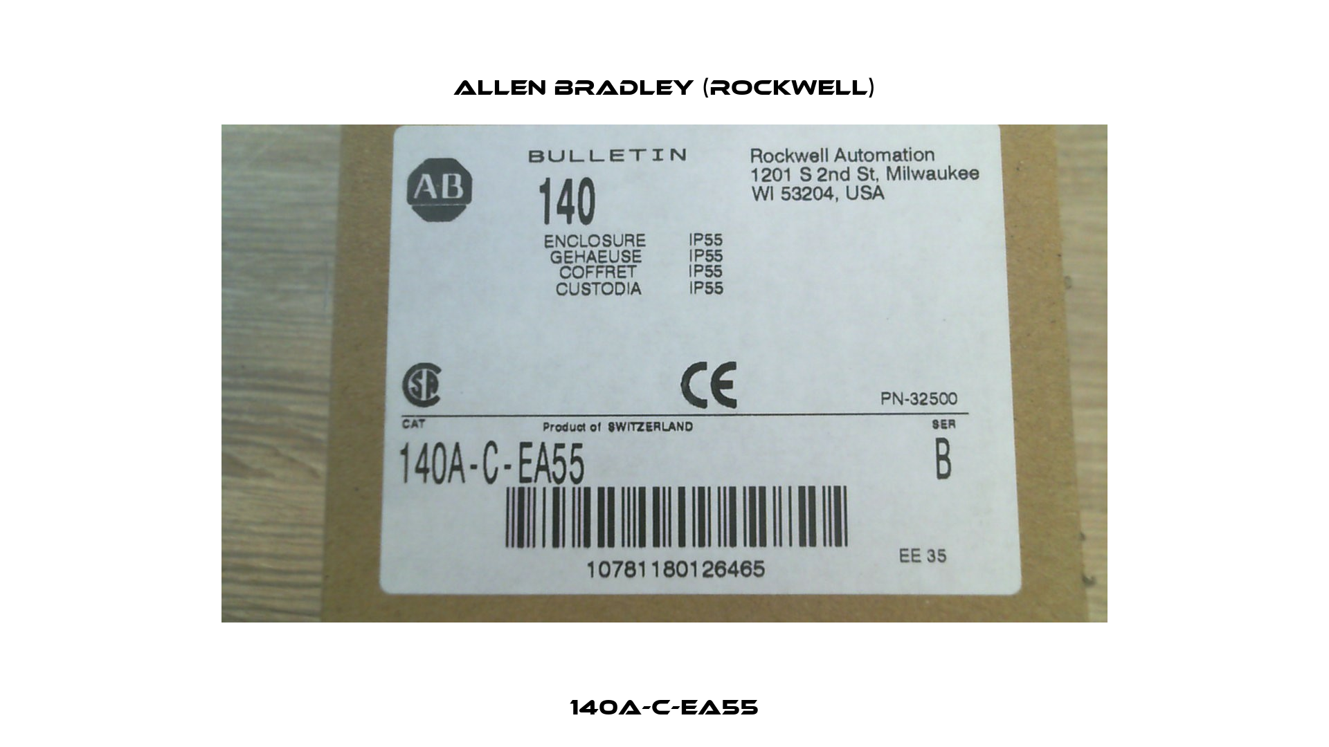 140A-C-EA55 Allen Bradley (Rockwell)
