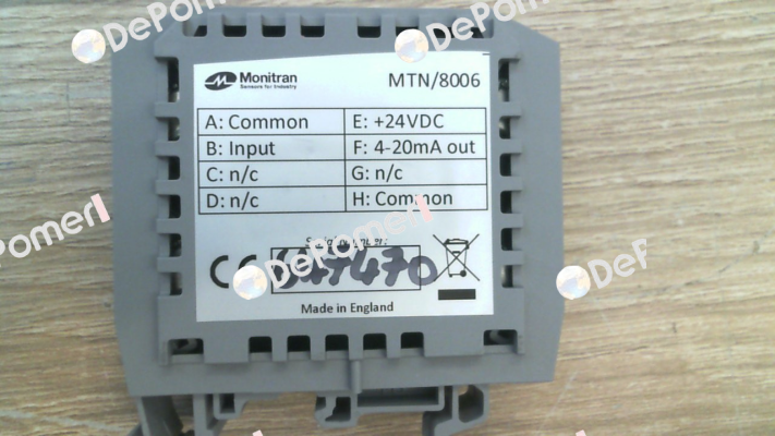 MTN/8006 Monitran