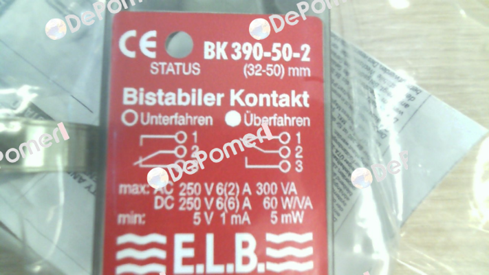 BK-390-50-0 ELB
