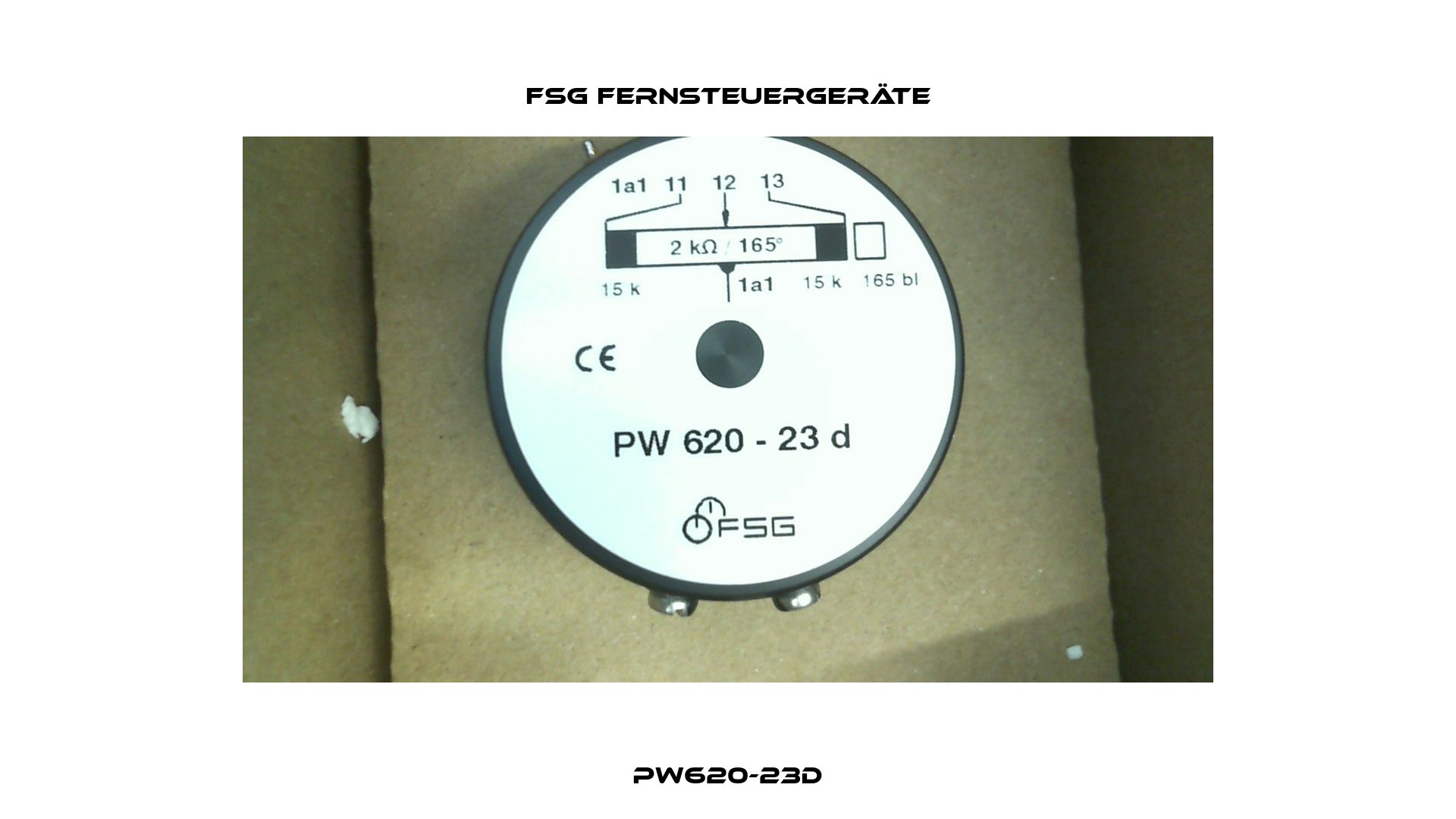 PW620-23d FSG Fernsteuergeräte