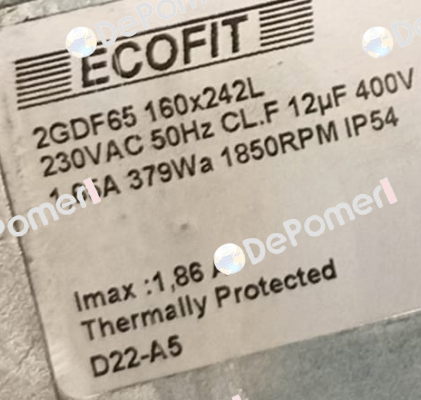 2GDF65 160x242L D22-A5 Ecofit