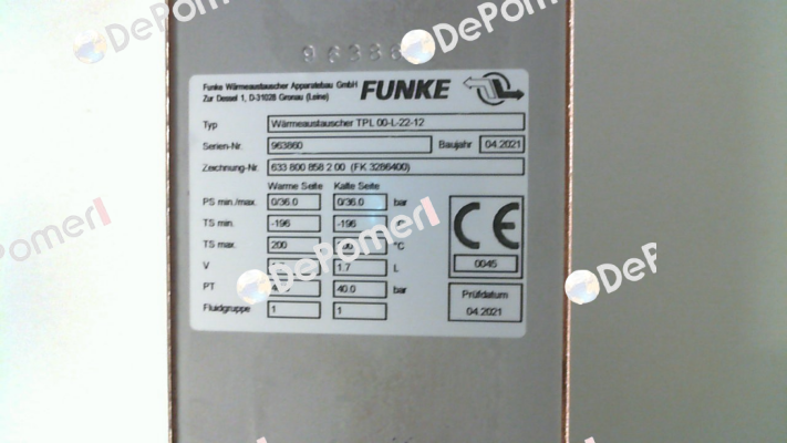 TPL 00-L-22-12 Funke