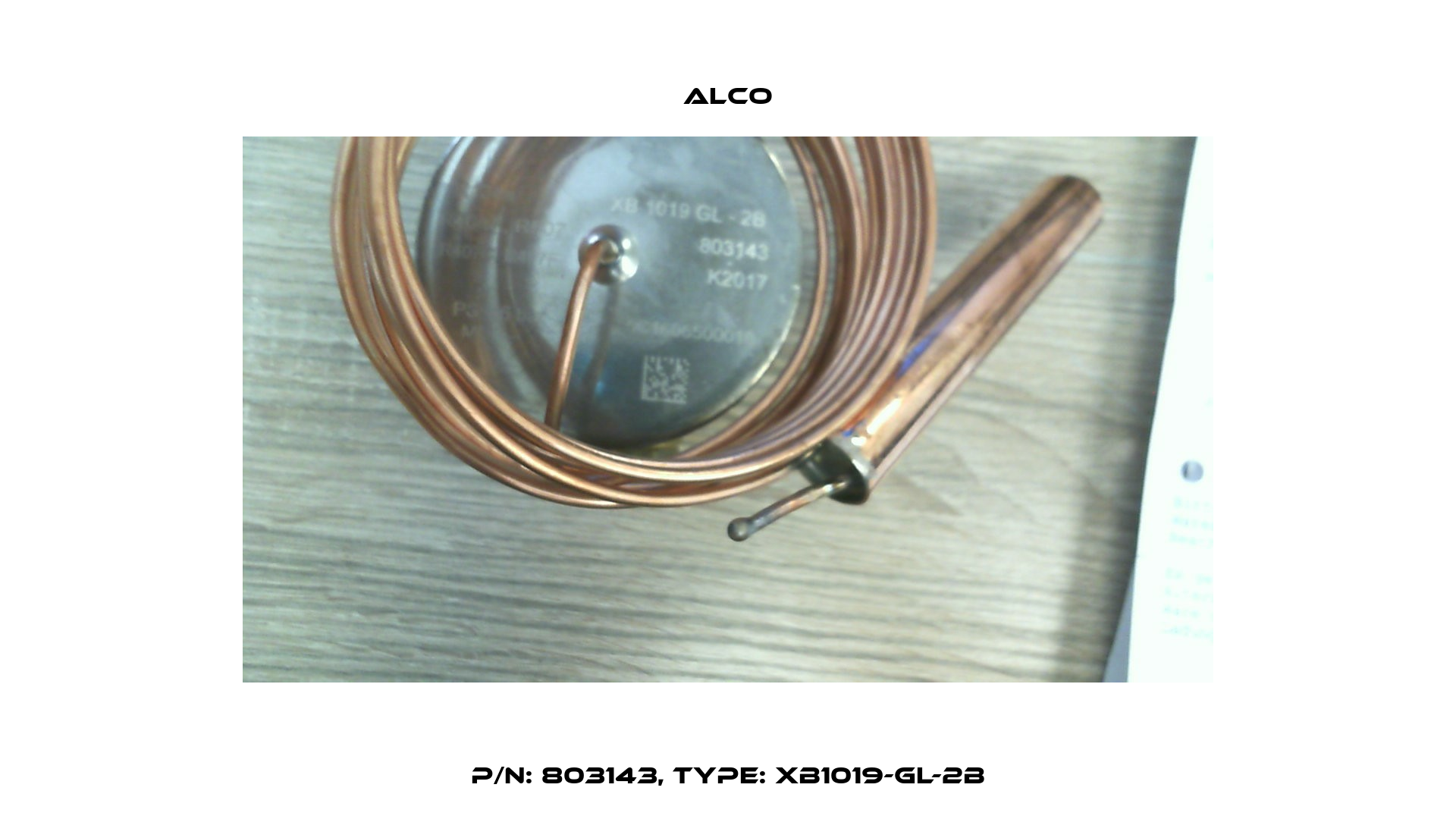 p/n: 803143, Type: XB1019-GL-2B Alco