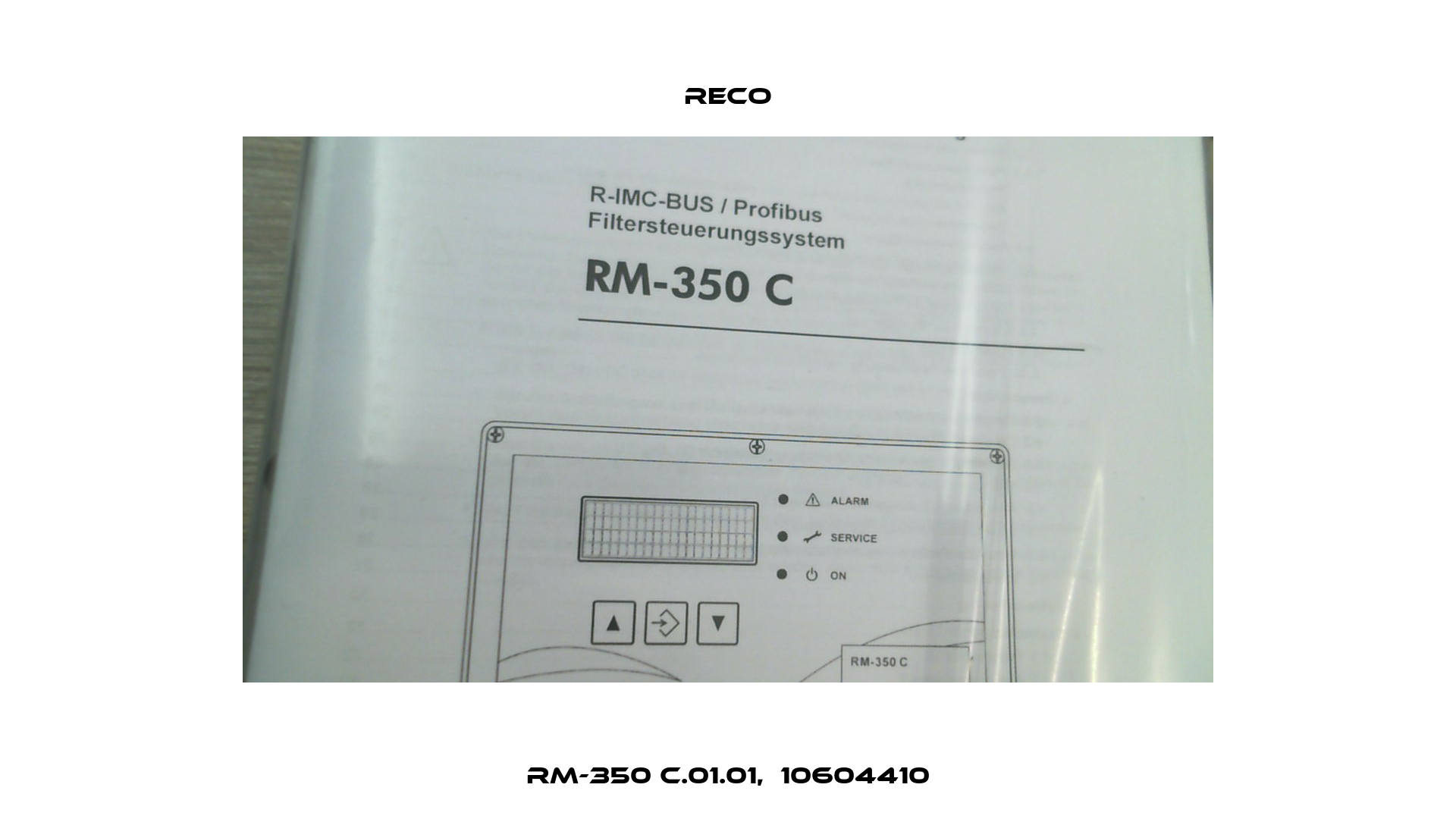 RM-350 C.01.01,  10604410 Reco