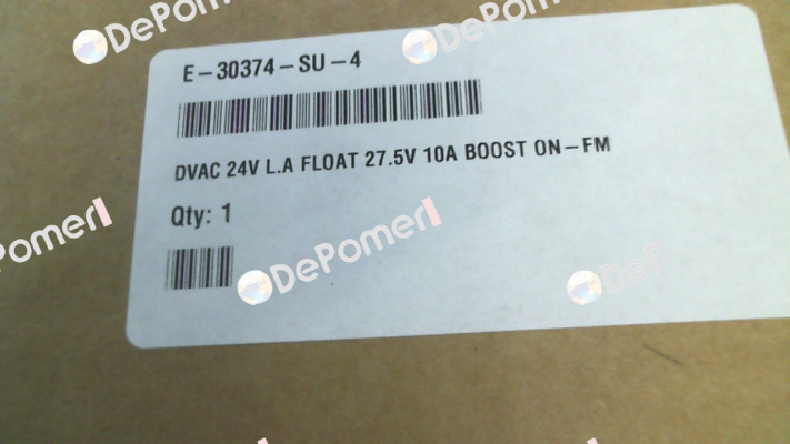 E-30374-SU-4 Metron Eledyne Ltd