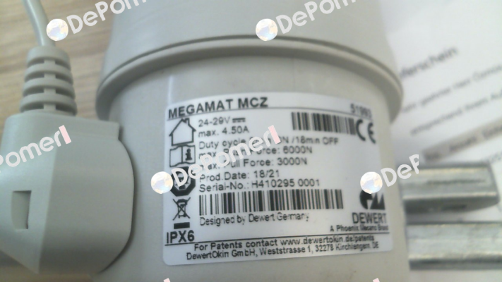 MCZ/GY/386-200/F/6.0/24 DEWERT