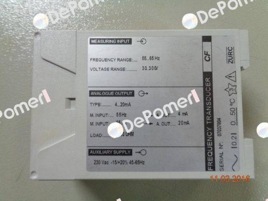 Z255320010000  Zurc