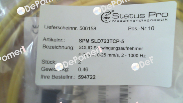 SPM SLD723TCP-5 SPM Instrument
