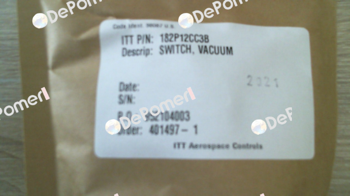 182P12CC3B ITT NEO DYN