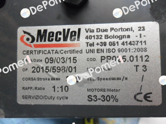 PP025.0112 Mecvel