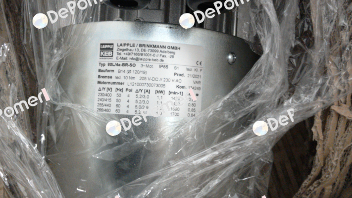 Typ 80L/4A-BR-SO LAIPPLE KEB