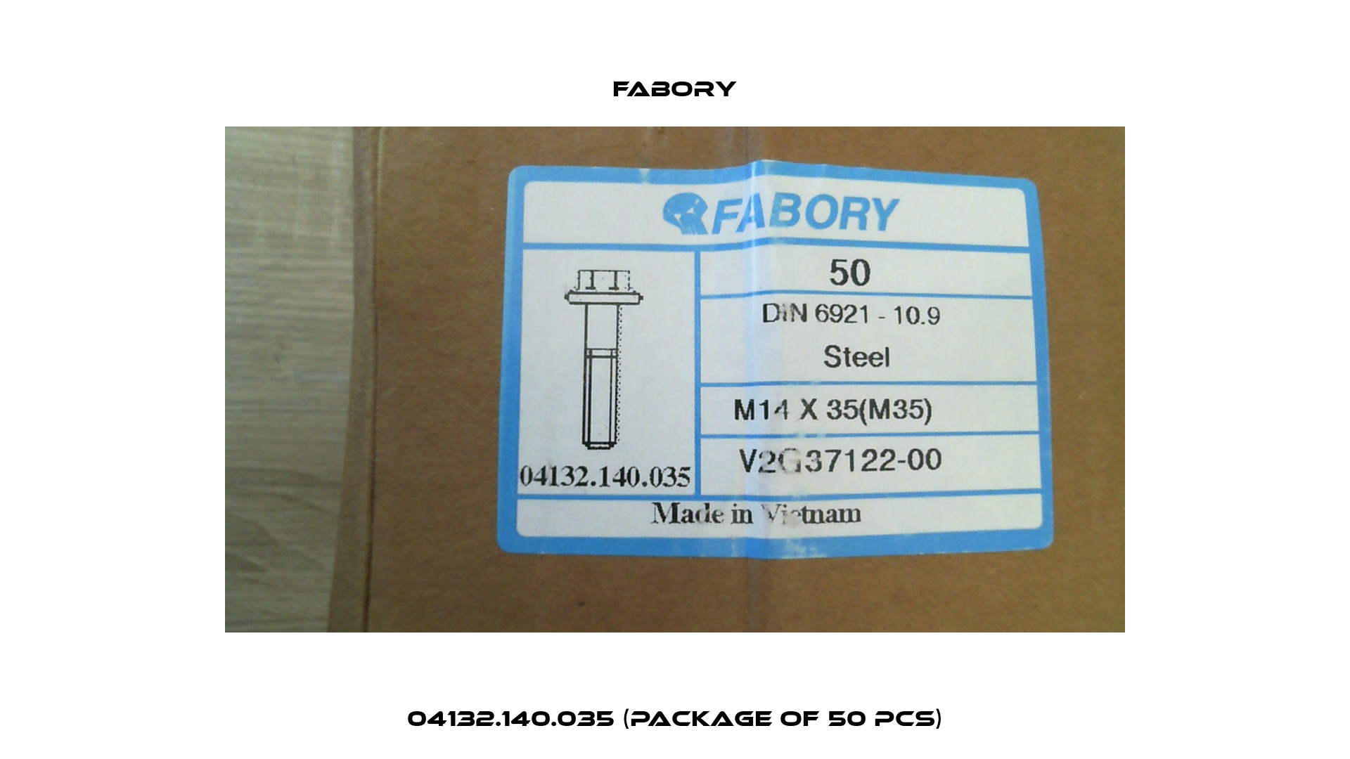 04132.140.035 (package of 50 pcs) Fabory