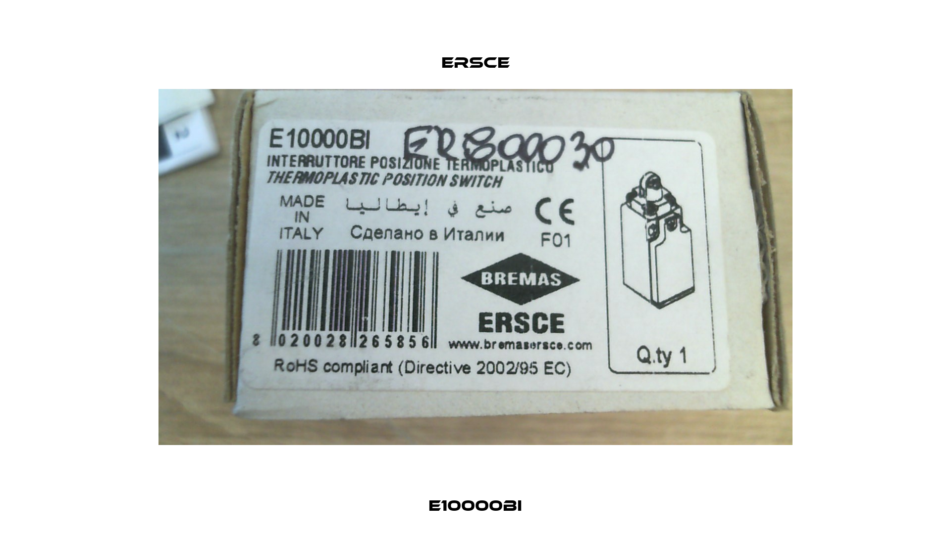 E10000BI Ersce