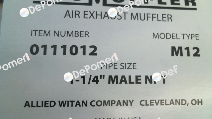 44AW56 M12 ( M12-0111012) Alwitco