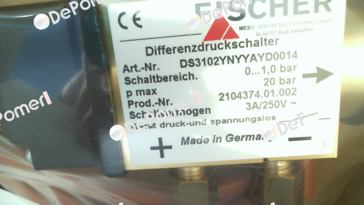 DS3102YNYYAYD0014 Fischer