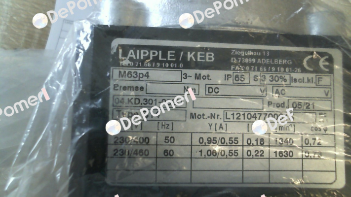 Q63L/4A (M63p4) LAIPPLE KEB