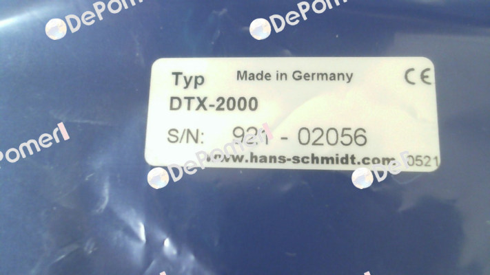 DTX-2000 Hans Schmidt