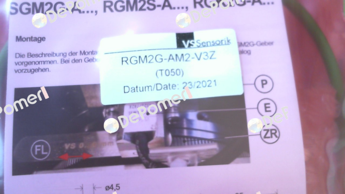 00-05-000110 / RGM2G-AM2-V3Z/T050 VS Sensorik