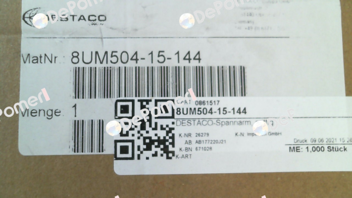 8UM504-15-144 Destaco