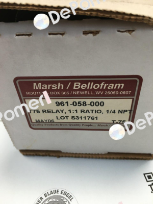 961-058-000 Bellofram