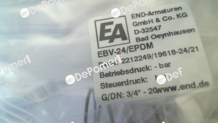 EBV-24/EPDM End Armaturen