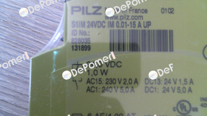 828035 / S1IM 24VDC IM 0.01-15 A UP Pilz