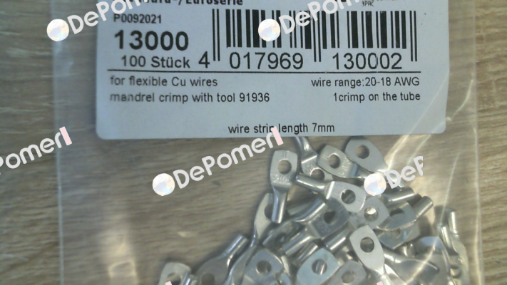 13000(1 pack 100 pcs) WEITKOWITZ