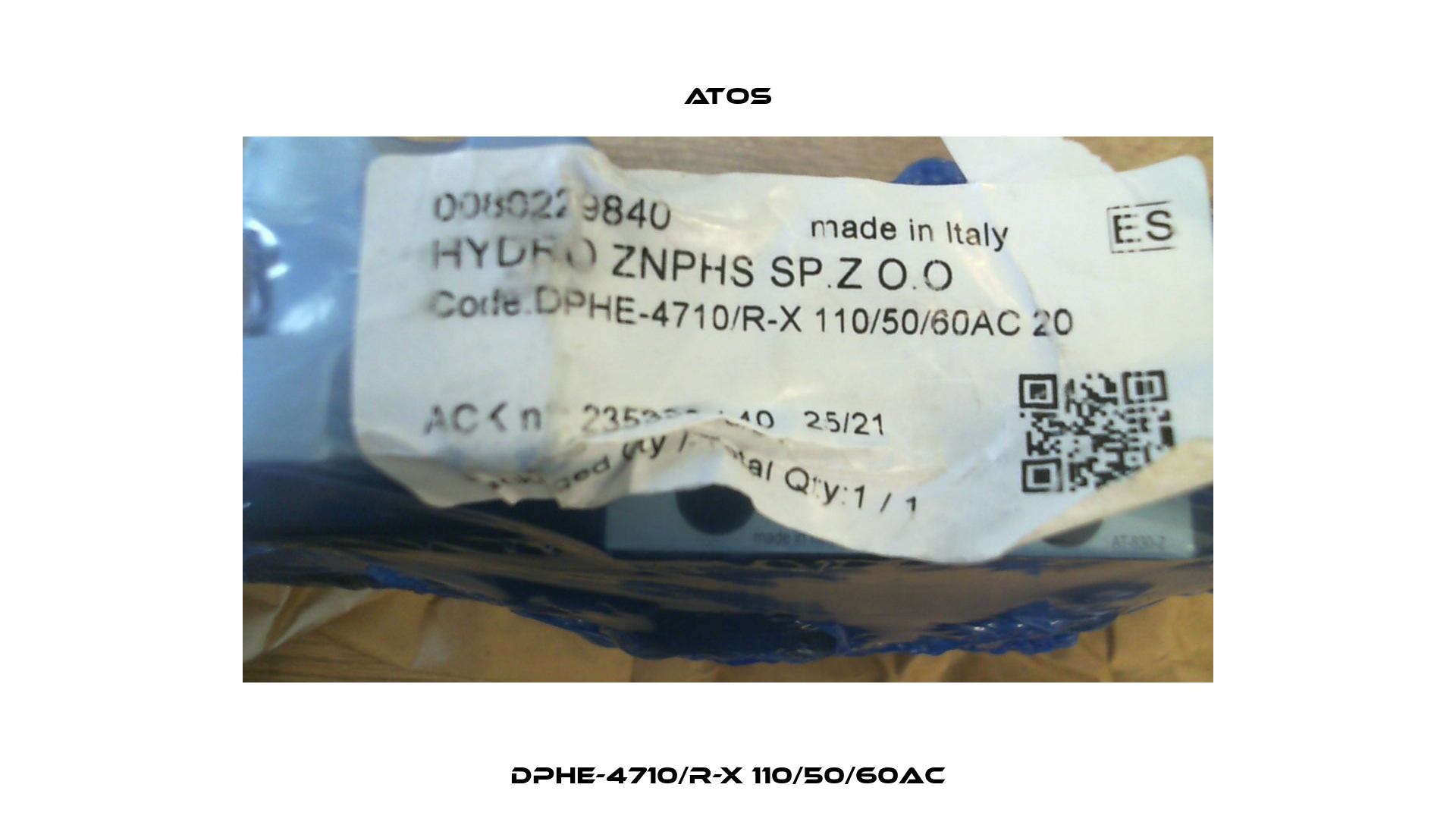 DPHE-4710/R-X 110/50/60AC Atos
